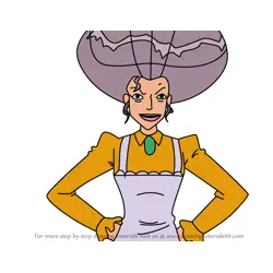 How to Draw Inga Bittersweet from Totally Spies!