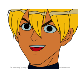 How to Draw Kyle Katz from Totally Spies!