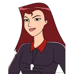 How to Draw Margaret Nussbaum from Totally Spies!