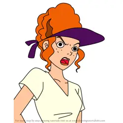 How to Draw Margie from Totally Spies!