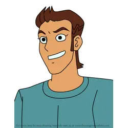 How to Draw Randy from Totally Spies!