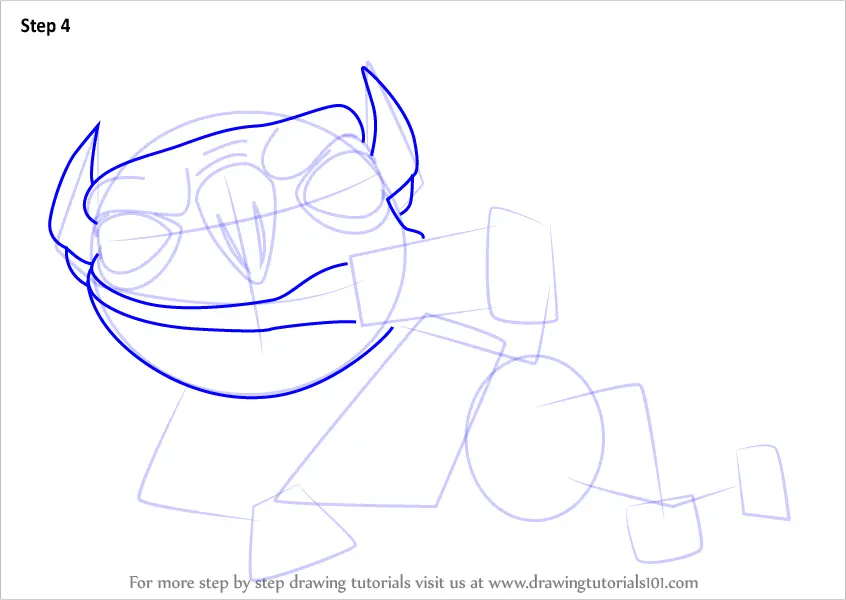 Learn How to Draw NotEnrique from Trollhunters (Trollhunters) Step by