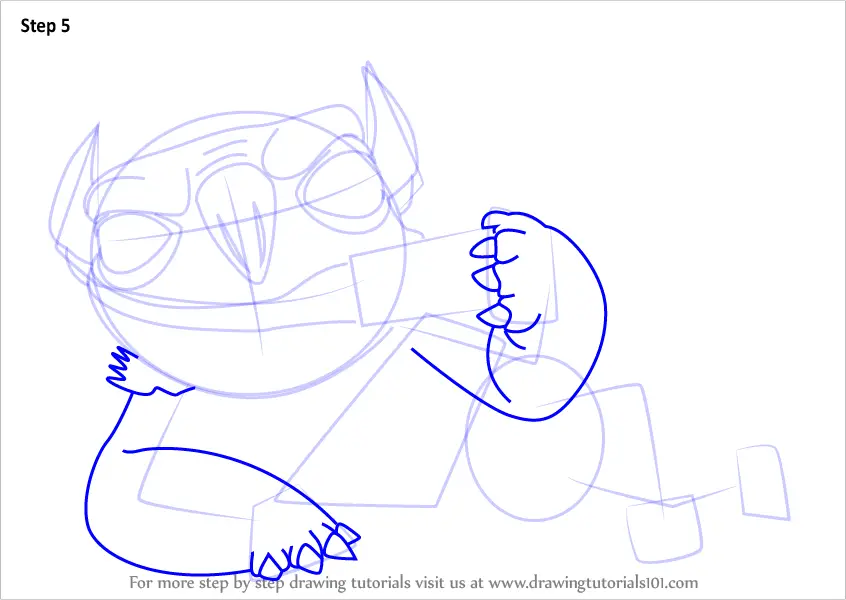 Learn How to Draw NotEnrique from Trollhunters (Trollhunters) Step by