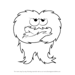 How to Draw Beardman from Uncle Grandpa