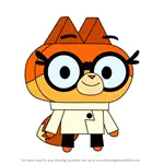 How to Draw Dr. Fox from Unikitty!