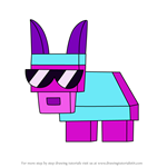 How to Draw Piñata Citizen from Unikitty!