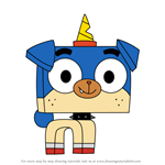 How to Draw Puppycorn from Unikitty!