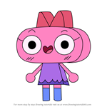 How to Draw Q.T. from Unikitty!