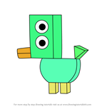 How to Draw Ted Butter from Unikitty!