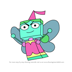 How to Draw The Tooth Fairy from Unikitty!