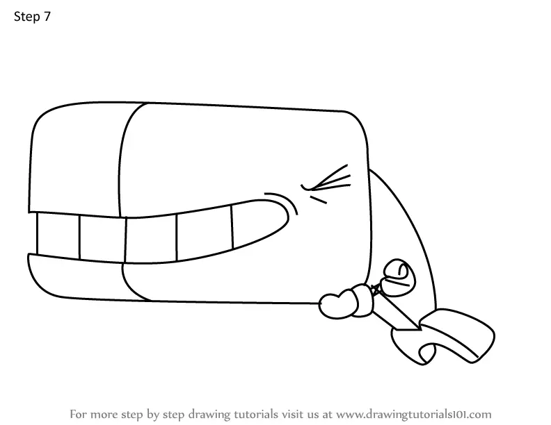 How to Draw The White Whale from Unikitty! (Unikitty!) Step by Step ...