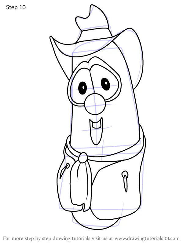 veggie tales little joe coloring pages