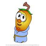 How to Draw Nicky from VeggieTales in the City