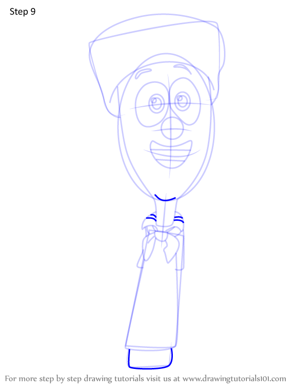 How To Draw Shem From Veggietales In The City Veggietales In The City Step By Step 0699