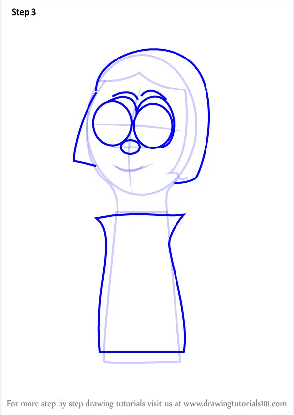 How to Draw Annie from VeggieTales (VeggieTales) Step by Step ...