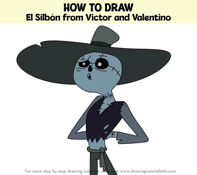 How to Draw El Silbón from Victor and Valentino (Victor and Valentino ...