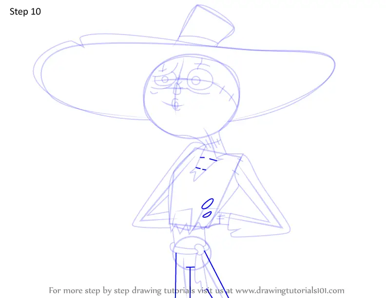 How to Draw El Silbón from Victor and Valentino (Victor and Valentino ...