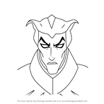 How to Draw Haxus from Voltron - Legendary Defender