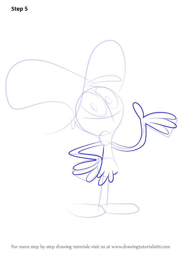 How to Draw Wander from Wander Over Yonder (Wander Over Yonder) Step by