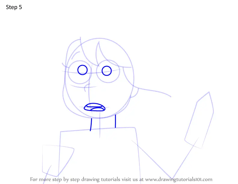 How to Draw Amanda from We Bare Bears (We Bare Bears) Step by Step ...