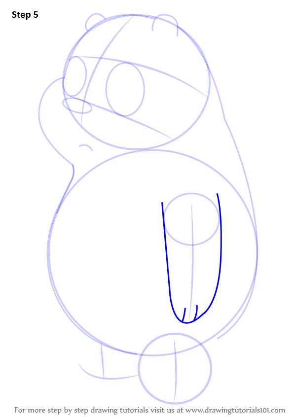 by step how draw to step panda to Bare Panda How Learn Bears We from Bear Draw Bare (We