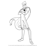 How to Draw Brandon from Winx Club
