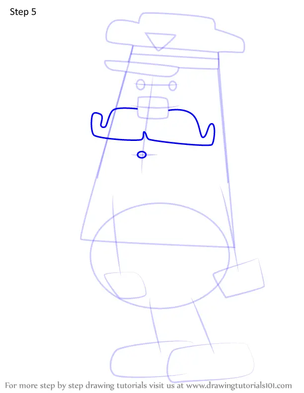 How to Draw Mailman from Wow! Wow! Wubbzy! (Wow! Wow! Wubbzy!) Step by ...