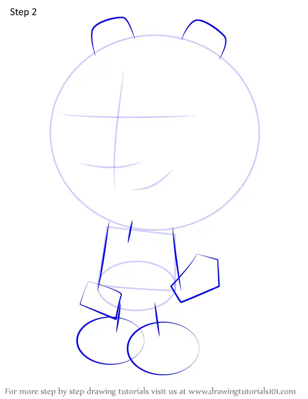 How to Draw Walden from Wow! Wow! Wubbzy! (Wow! Wow! Wubbzy!) Step by ...