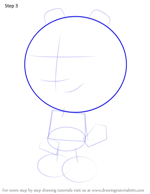 How to Draw Walden from Wow! Wow! Wubbzy! (Wow! Wow! Wubbzy!) Step by ...