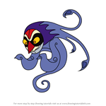 How to Draw Wuya from Xiaolin Showdown