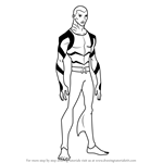 How to Draw Aqualad from Young Justice