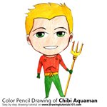 How to Draw Chibi Aquaman