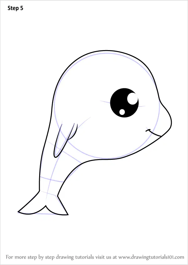 How to Draw Chibi Bailey from Finding Dory (Chibi Characters) Step by ...