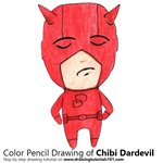 How to Draw Chibi Daredevil