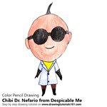 How to Draw Chibi Dr. Nefario from Despicable Me