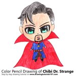 How to Draw Chibi Dr. Strange