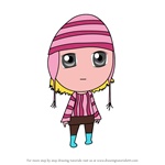 How to Draw Chibi Edith from Despicable Me