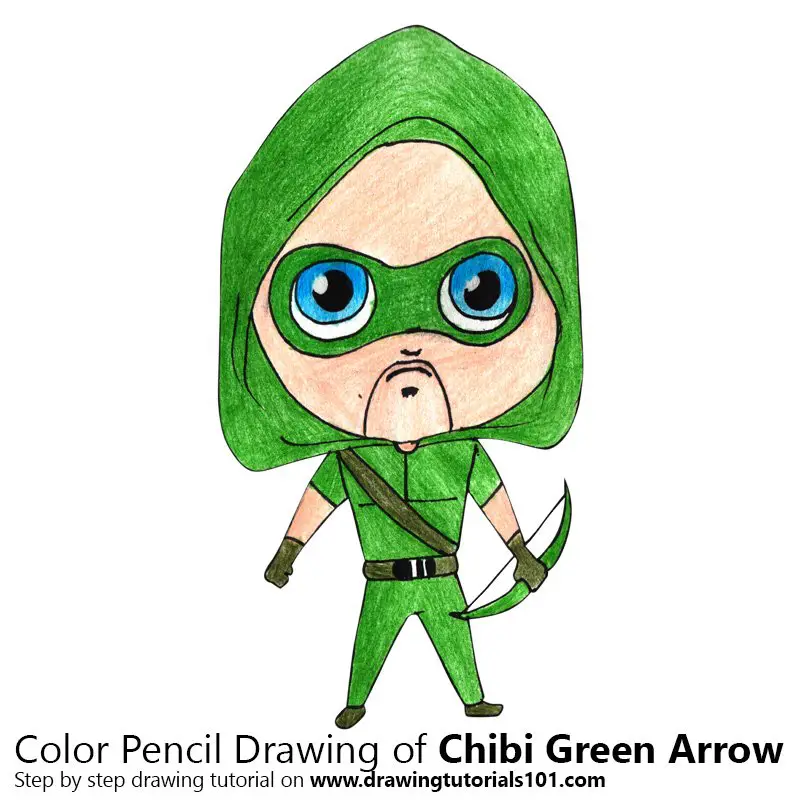 green arrow chibi