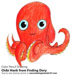 How to Draw Chibi Hank from Finding Dory