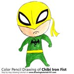 How to Draw Chibi Iron Fist