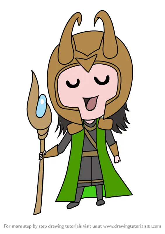 VERY EASY how to draw loki from marvel  quick sketch  YouTube