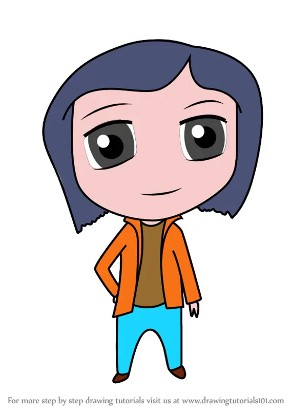coraline characters drawings