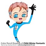 How to Draw Chibi Mister Fantastic