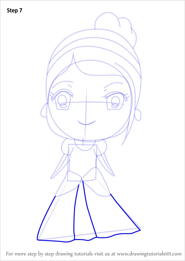 Learn How to Draw Chibi Princess Cinderella Chibi