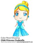 How to Draw Chibi Princess Cinderella