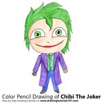 How to Draw Chibi The Joker