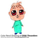 How to Draw Chibi Theodore from Alvin and the Chipmunks