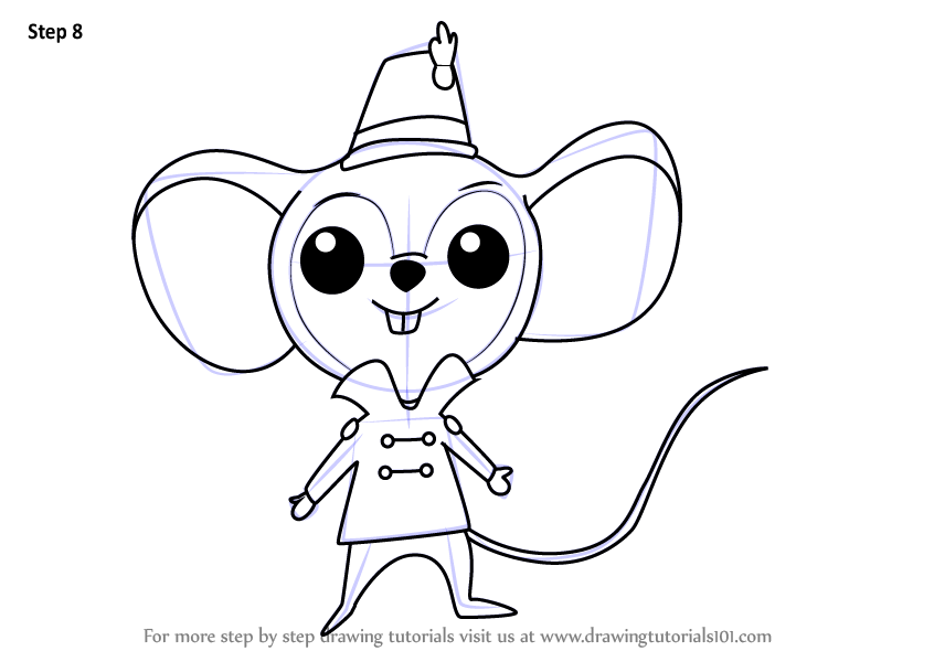 Learn How to Draw Chibi Timothy Q. Mouse from Dumbo (Chibi ...