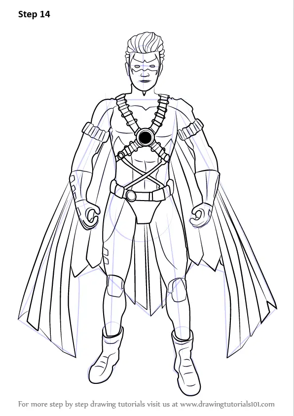 comic book robin coloring pages