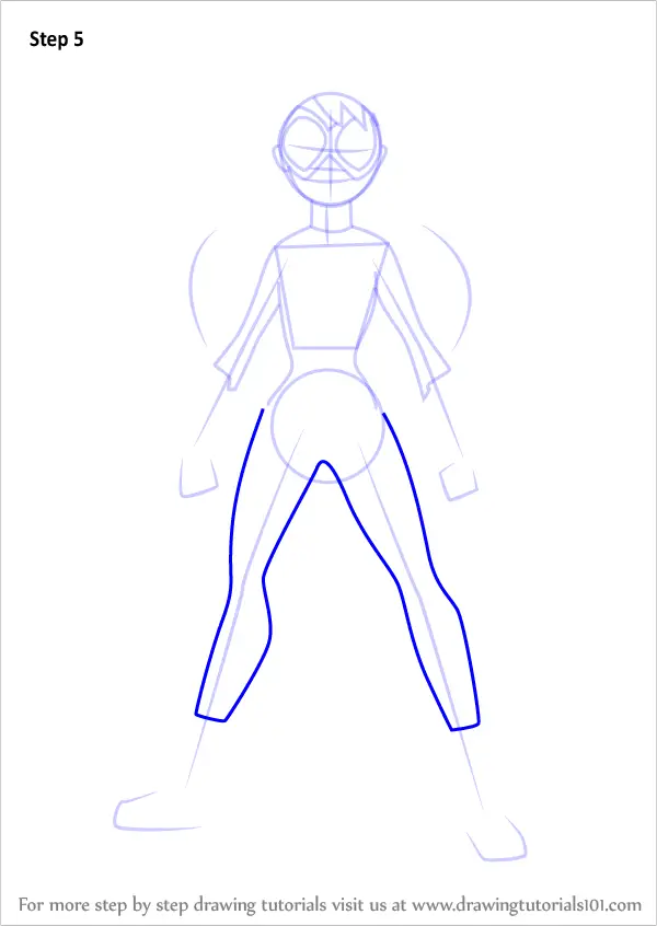 Learn How to Draw Batgirl Standing from DC Super Hero 